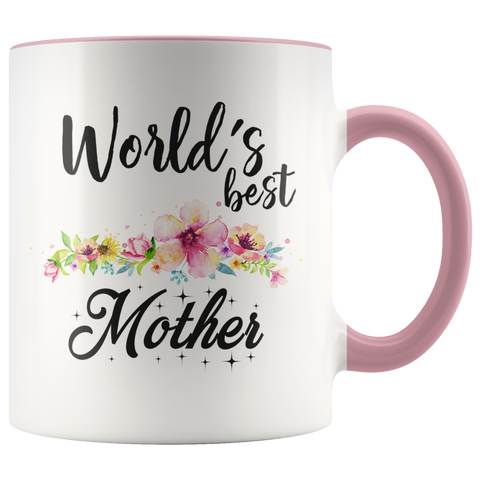 Image of World's Best Mother Accent Mug