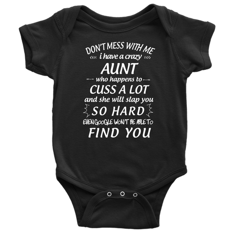 Image of Crazy Aunt Baby Bodysuit