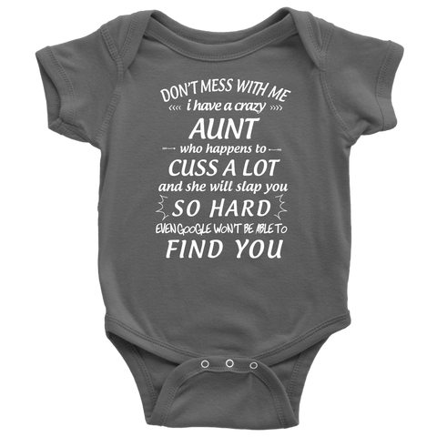 Image of Crazy Aunt Baby Bodysuit