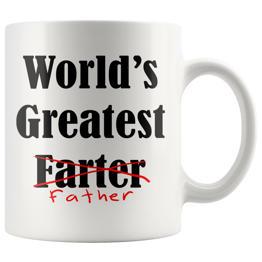 World's Greatest Farter Accent Mug