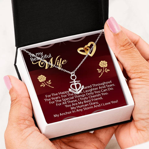Image of To My Wife - Anchor Necklace