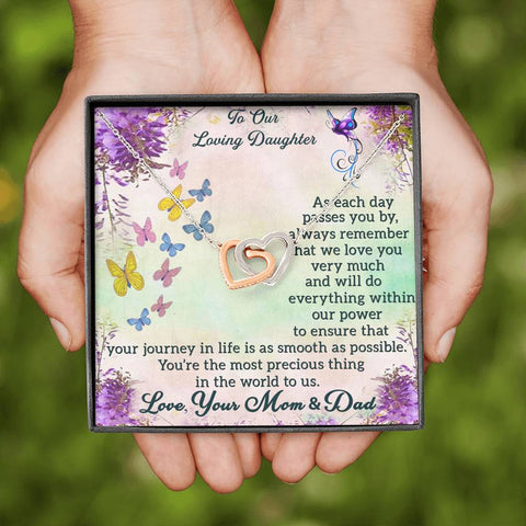 Image of Our Loving Daughter Necklace