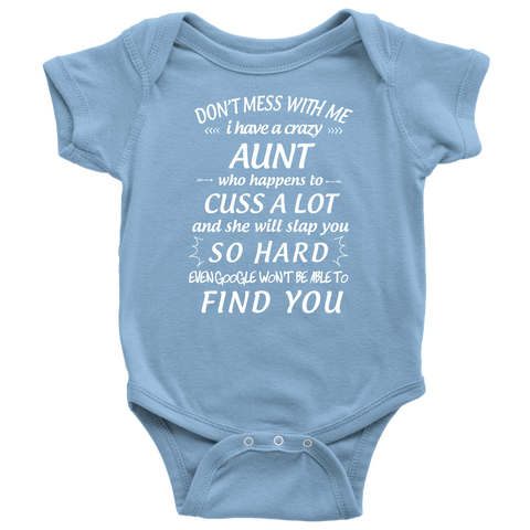 Image of Crazy Aunt Baby Bodysuit