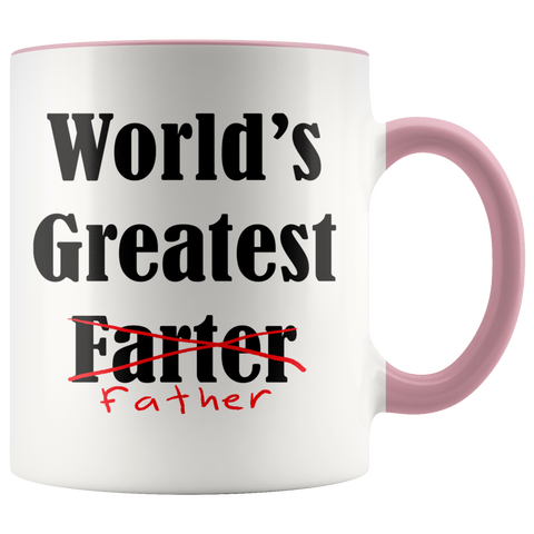 Image of World's Greatest Farter Accent Mug