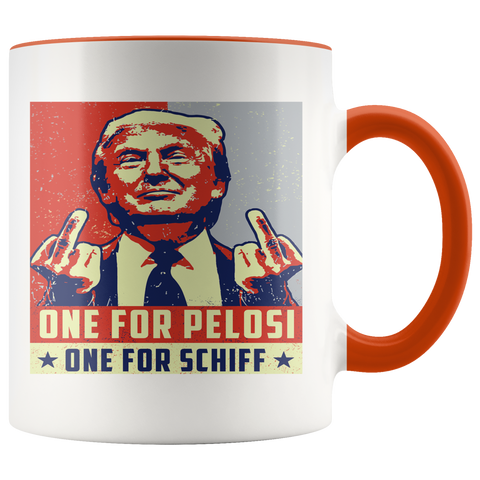 Image of Trump Middle Finger Mug