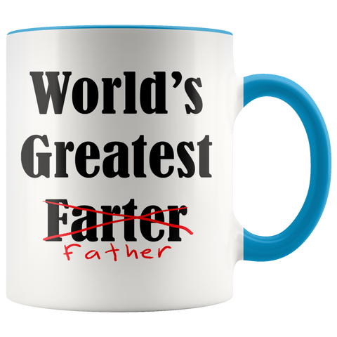Image of World's Greatest Farter Accent Mug