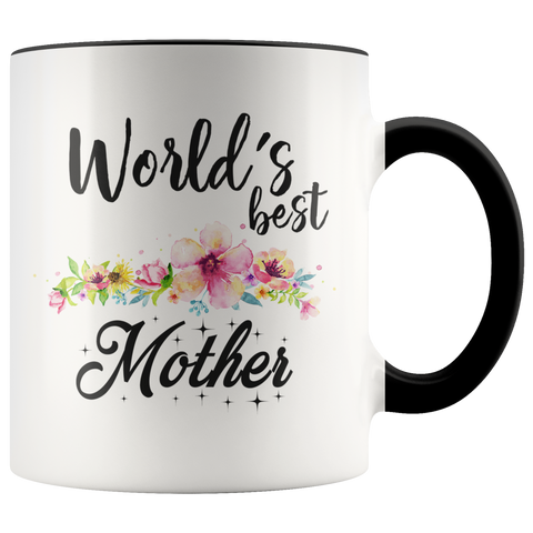 Image of World's Best Mother Accent Mug
