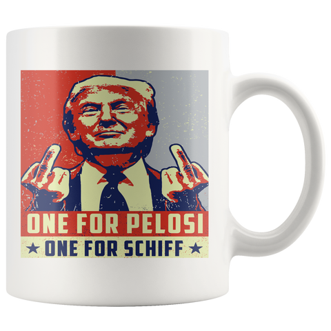 Image of Trump Middle Finger Mug
