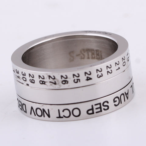 Image of Rotating Day of the Month Ring