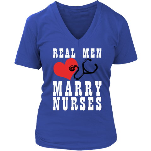 Image of Real Men Marry Nurses Shirt