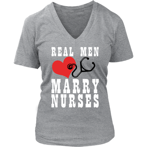 Image of Real Men Marry Nurses Shirt
