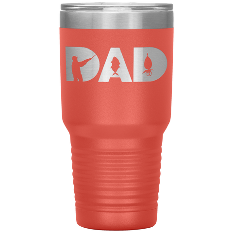 Image of Fishing Dad 30oz Tumbler