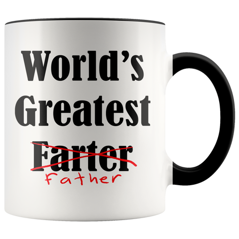 Image of World's Greatest Farter Accent Mug