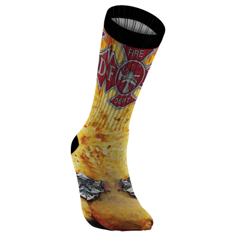 Image of Awesome Firefighter Socks