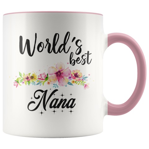 Image of World's Best Nana Accent Mug