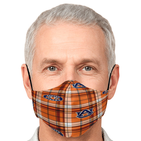 Image of Auburn Plaid Face Covering