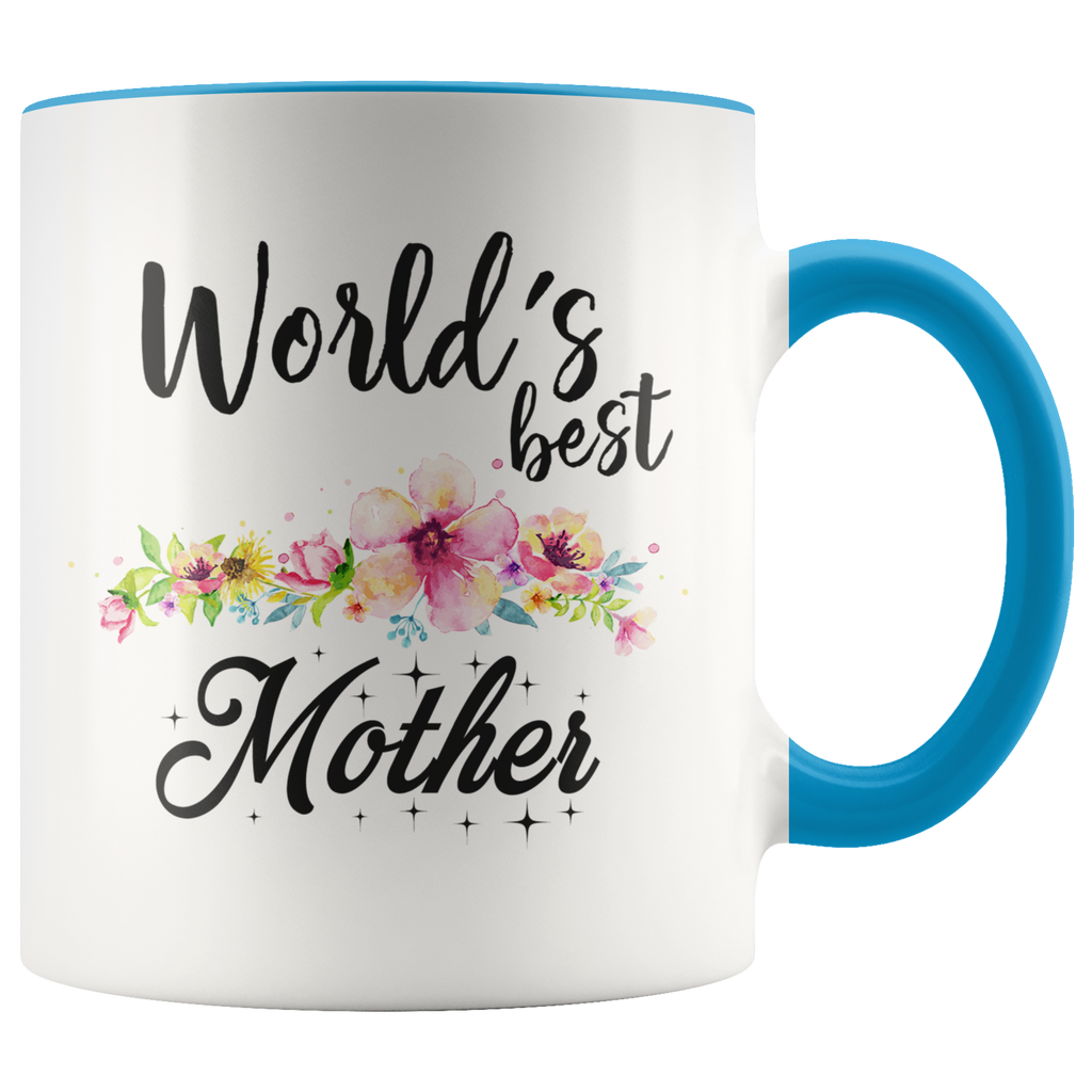 World's Best Mother Accent Mug