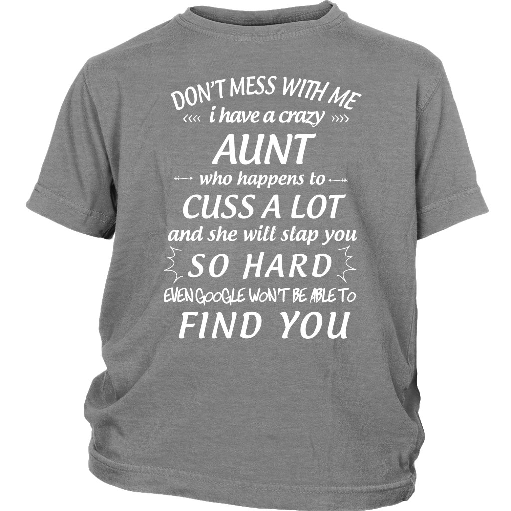 Crazy Aunt Youth Shirt