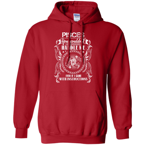 Image of Pisces Can't Handle Me Hoodie