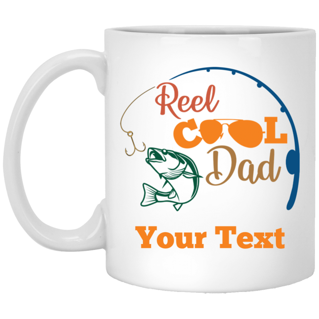 Personalized Reel Cool Dad Mug