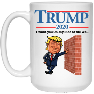 Trump 2020 Mug - My Side Of The Wall