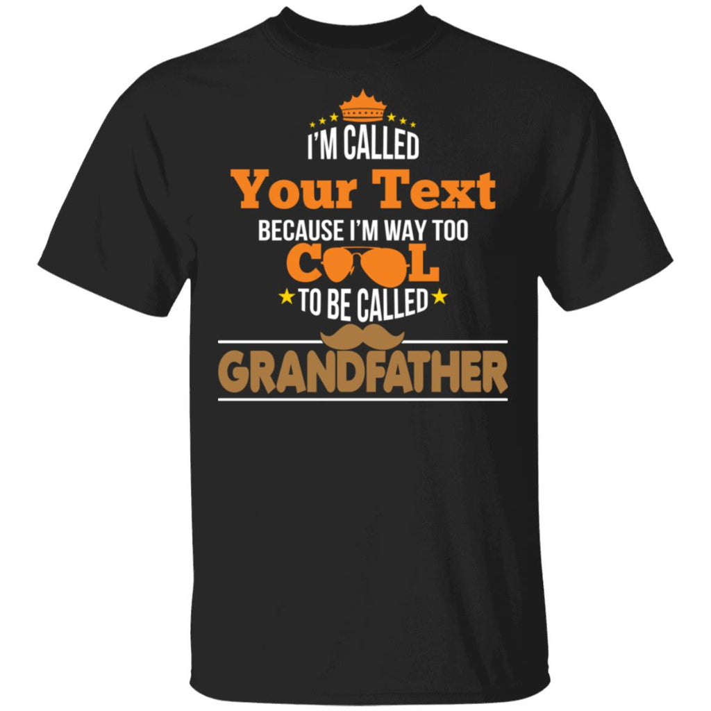 Too Cool Grandpa Shirt