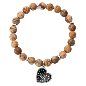 My Heart Belongs To My Grandkids Bracelet