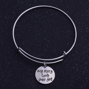 My Story Isn't Over Yet Bangle Bracelet