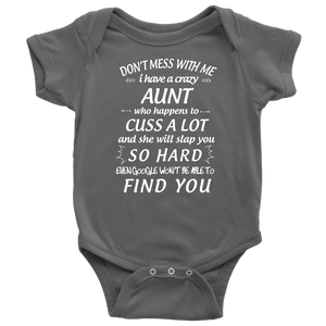 Crazy Aunt Baby Bodysuit