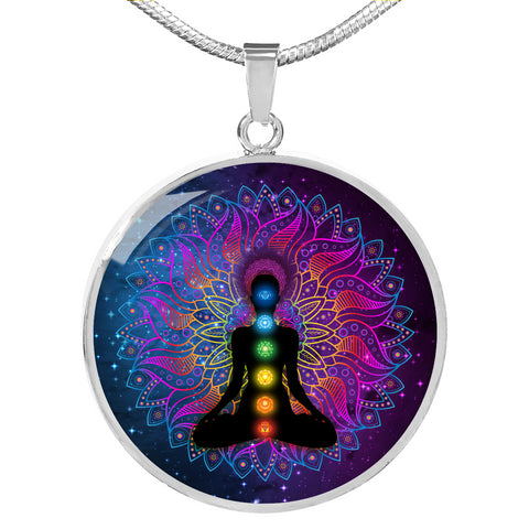Image of Meditation Mantra Necklace