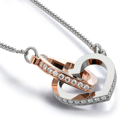 Best Friends - Interlocking Hearts Necklace