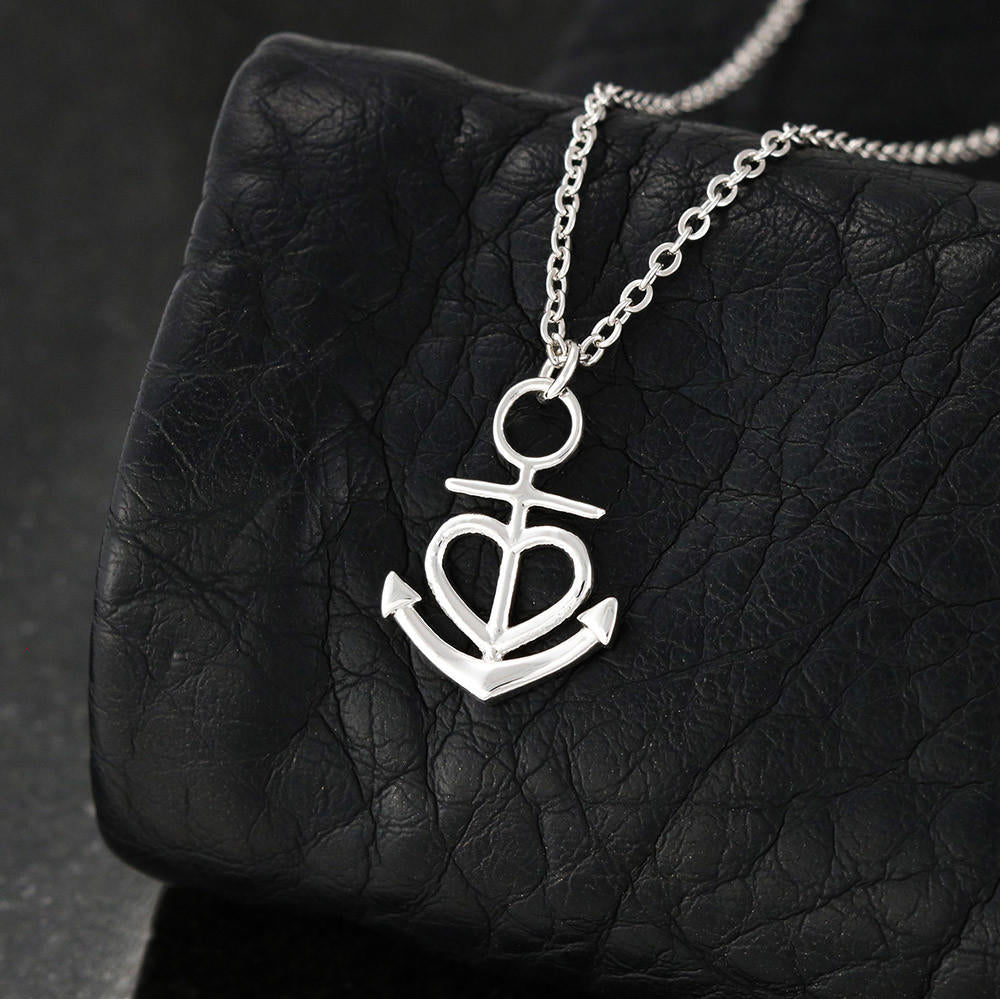 To My Wife - Anchor Necklace