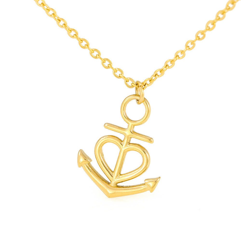 To My Wife - Anchor Necklace