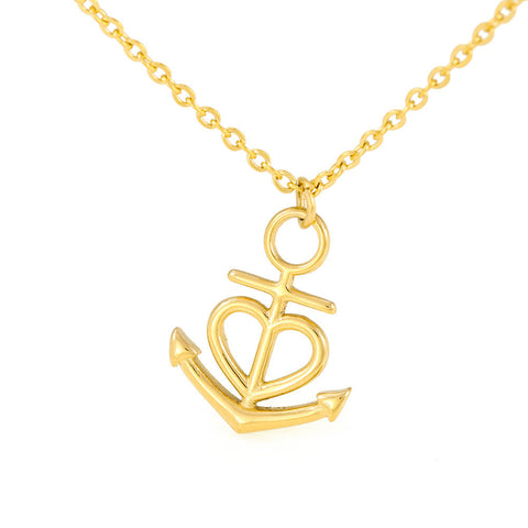 Image of To My Wife - Anchor Necklace