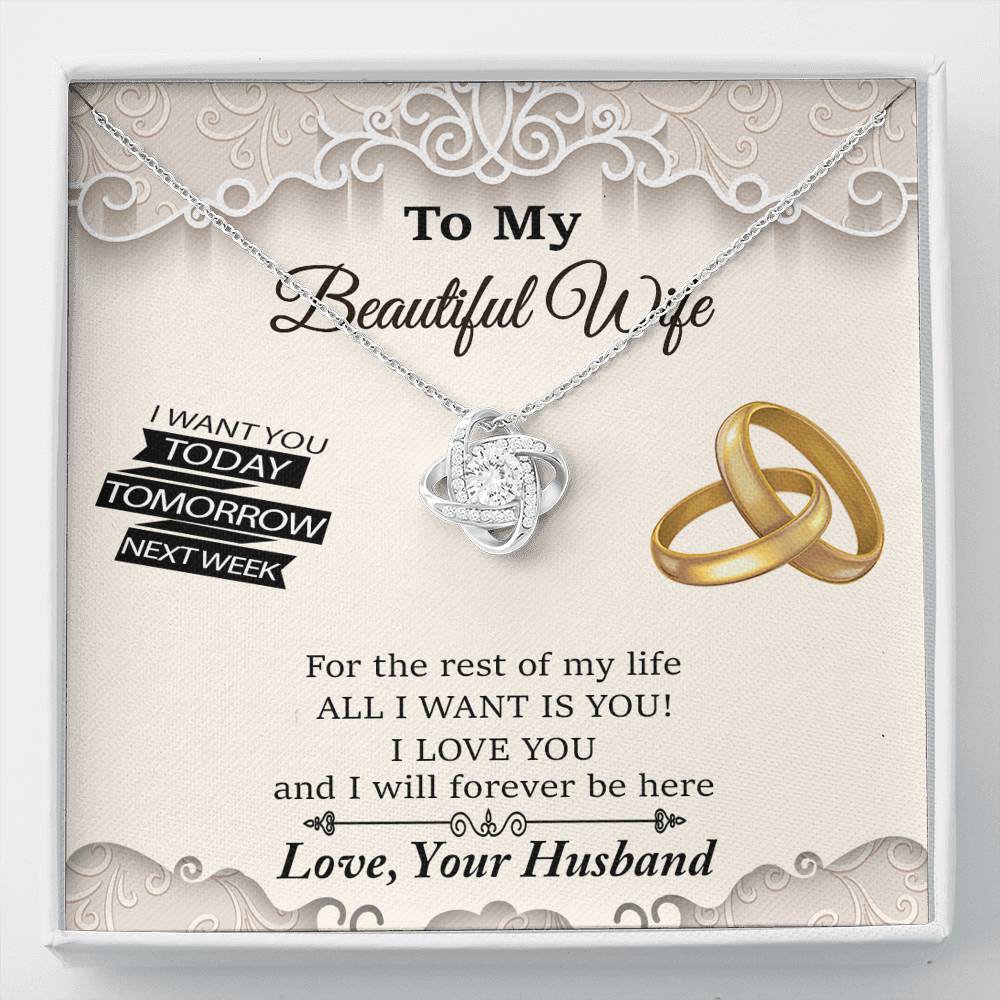 To My Beautiful Wife - All I Want Is You