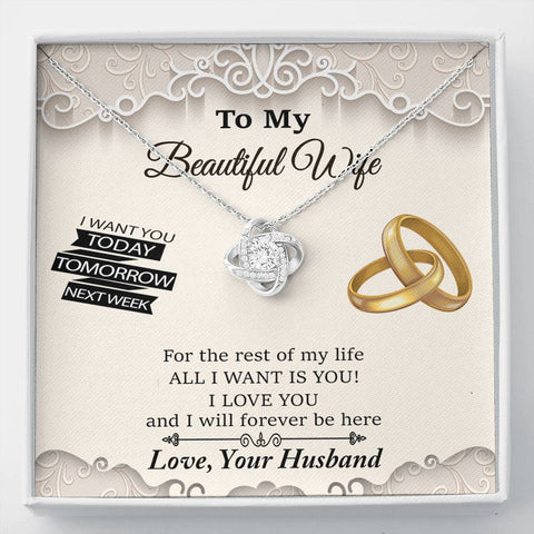 Image of To My Beautiful Wife - All I Want Is You