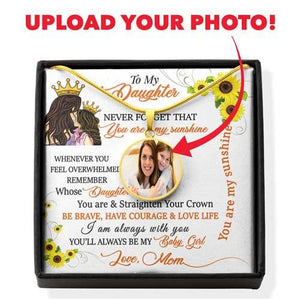 Straighten Your Crown - Photo Necklace