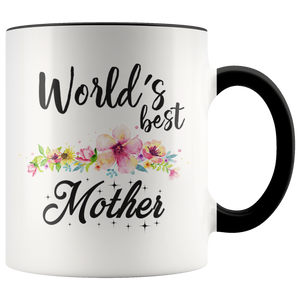 World's Best Mother Accent Mug