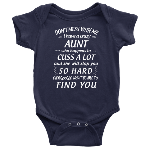 Image of Crazy Aunt Baby Bodysuit