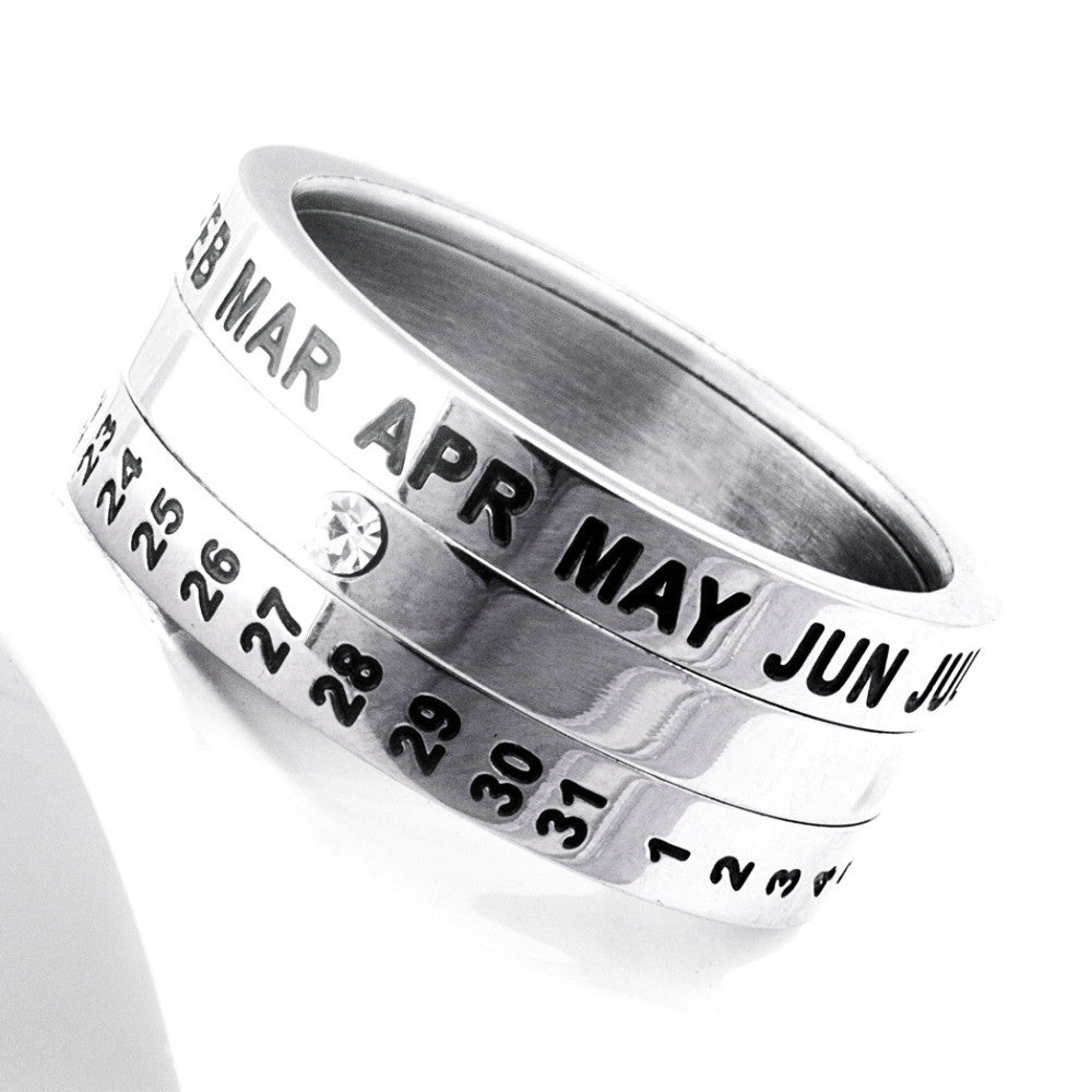 Rotating Day of the Month Ring