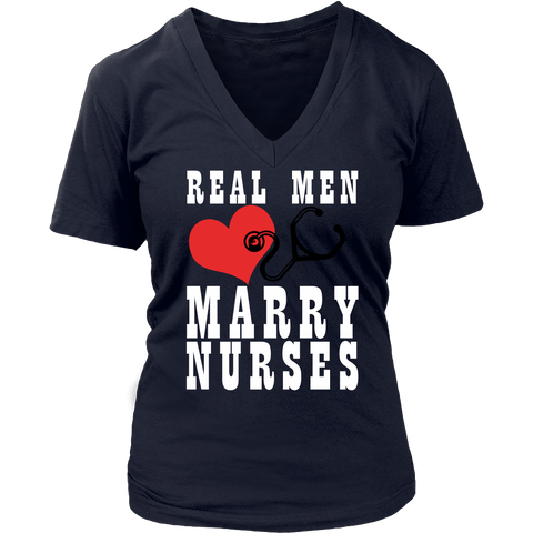 Image of Real Men Marry Nurses Shirt