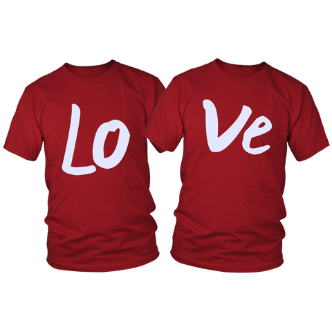 Image of LOVE Couple's Shirts