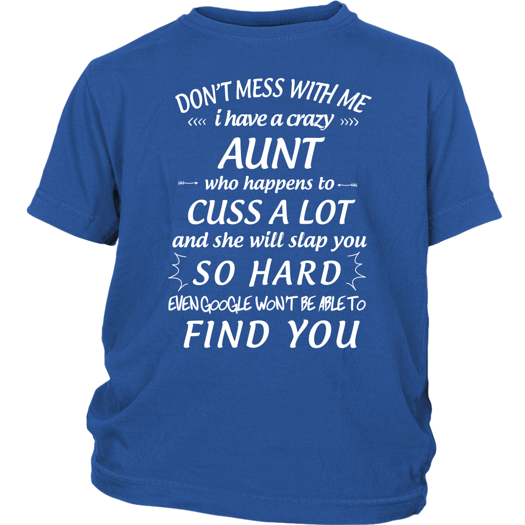 Crazy Aunt Youth Shirt