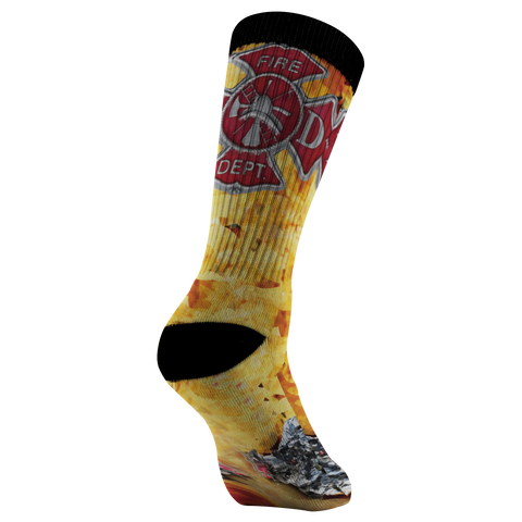 Image of Awesome Firefighter Socks